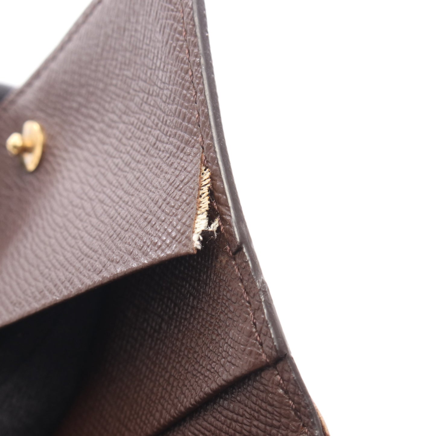 ラドロー ダミエエベヌ コインケース PVC ブラウン ルイヴィトン 財布・小物 LOUIS VUITTON