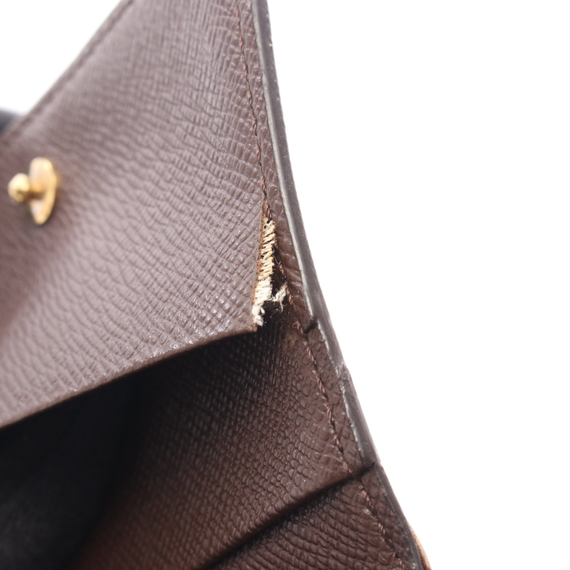 ラドロー ダミエエベヌ コインケース PVC ブラウン ルイヴィトン 財布・小物 LOUIS VUITTON