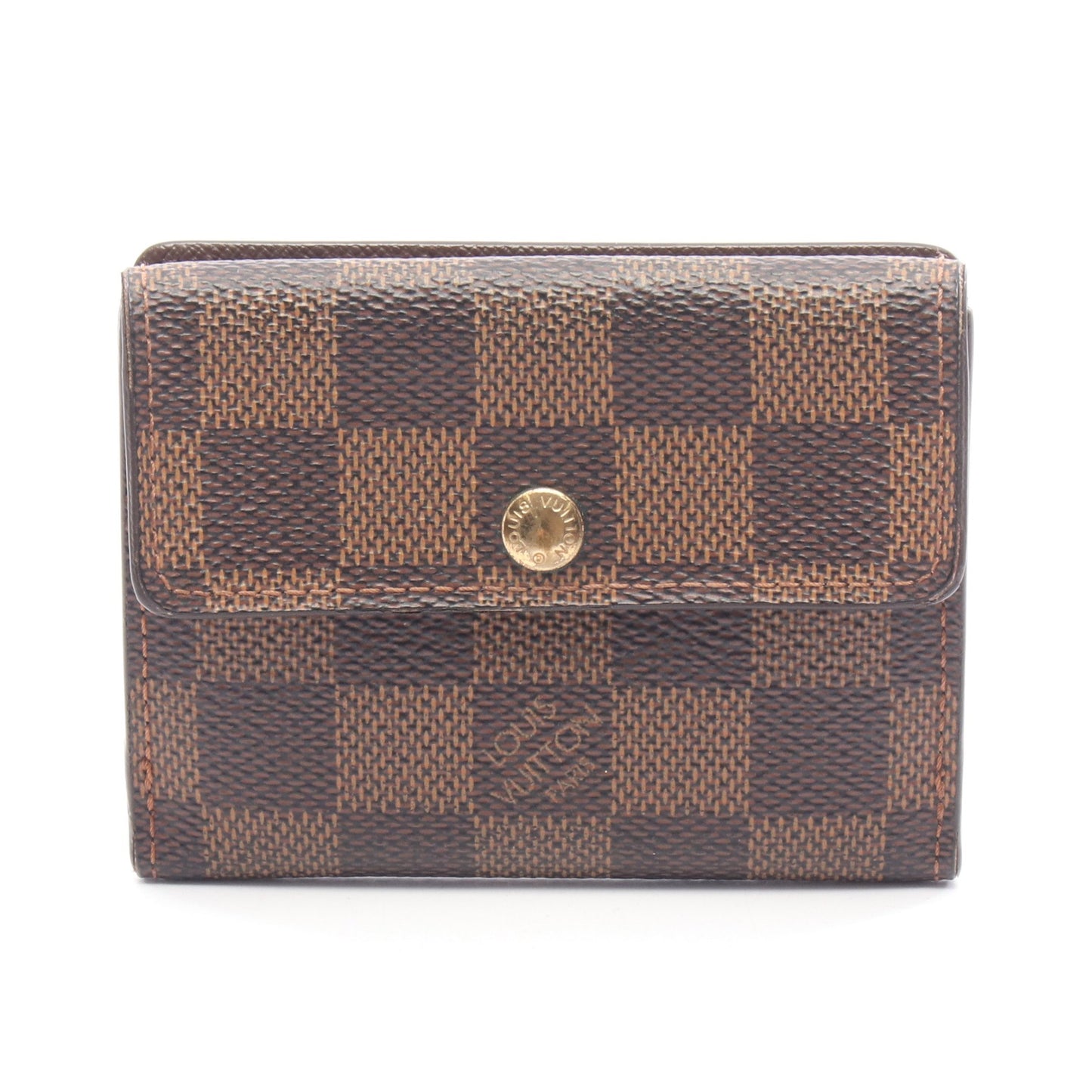ラドロー ダミエエベヌ コインケース PVC ブラウン ルイヴィトン 財布・小物 LOUIS VUITTON