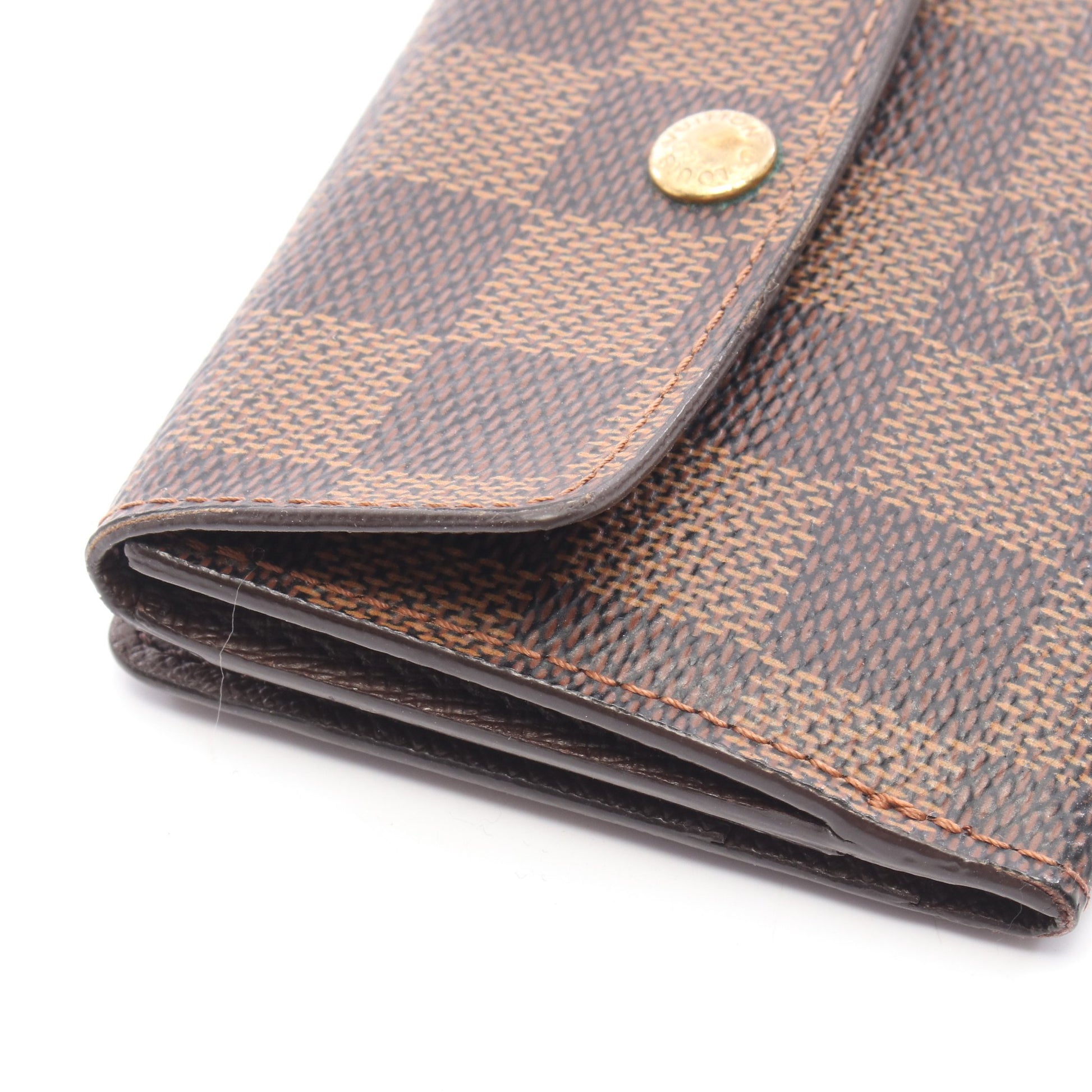ラドロー ダミエエベヌ コインケース PVC ブラウン ルイヴィトン 財布・小物 LOUIS VUITTON