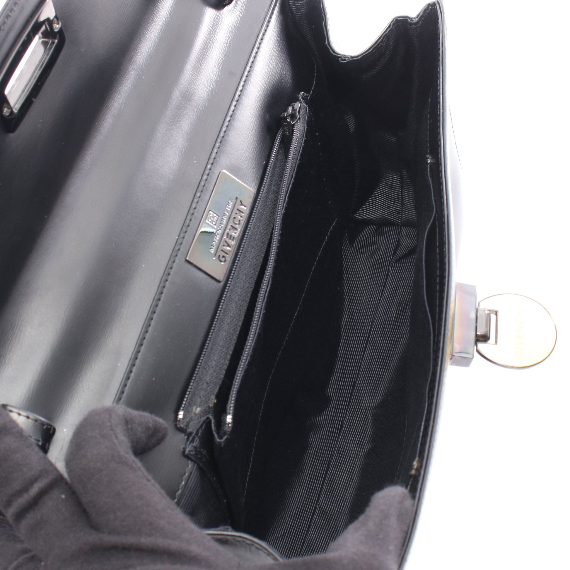 ハンドバッグ レザー ブラック ジバンシィ バッグ GIVENCHY