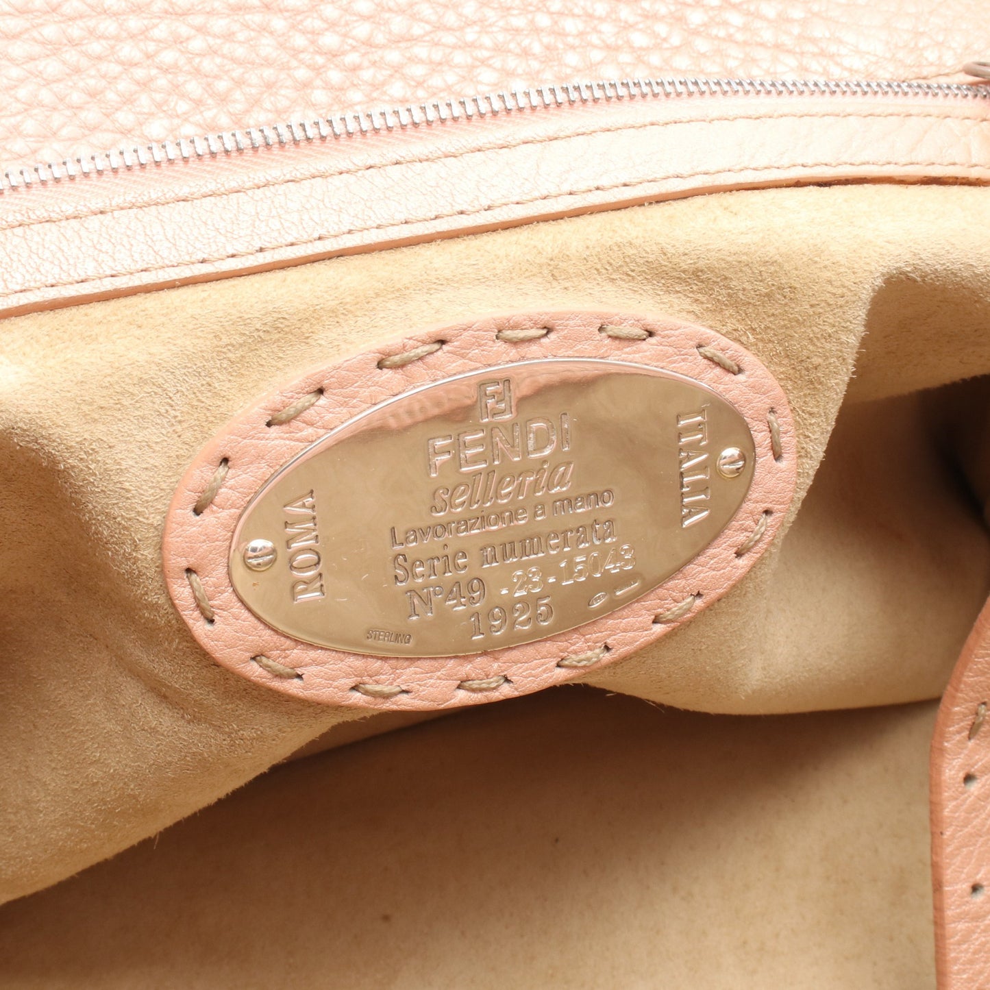 リンダ セレリア ハンドバッグ レザー ピンク フェンディ バッグ FENDI
