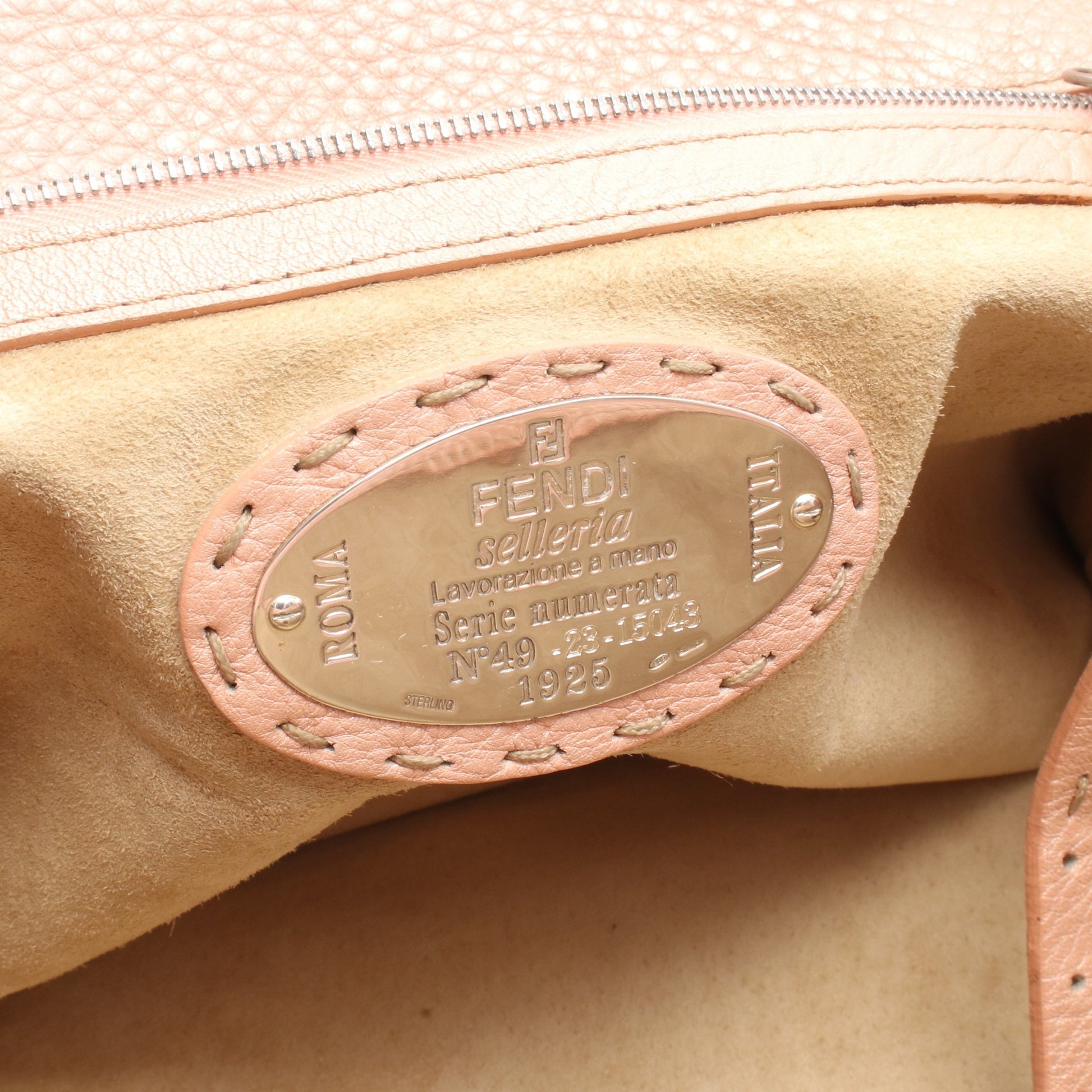 リンダ セレリア ハンドバッグ レザー ピンク フェンディ バッグ FENDI
