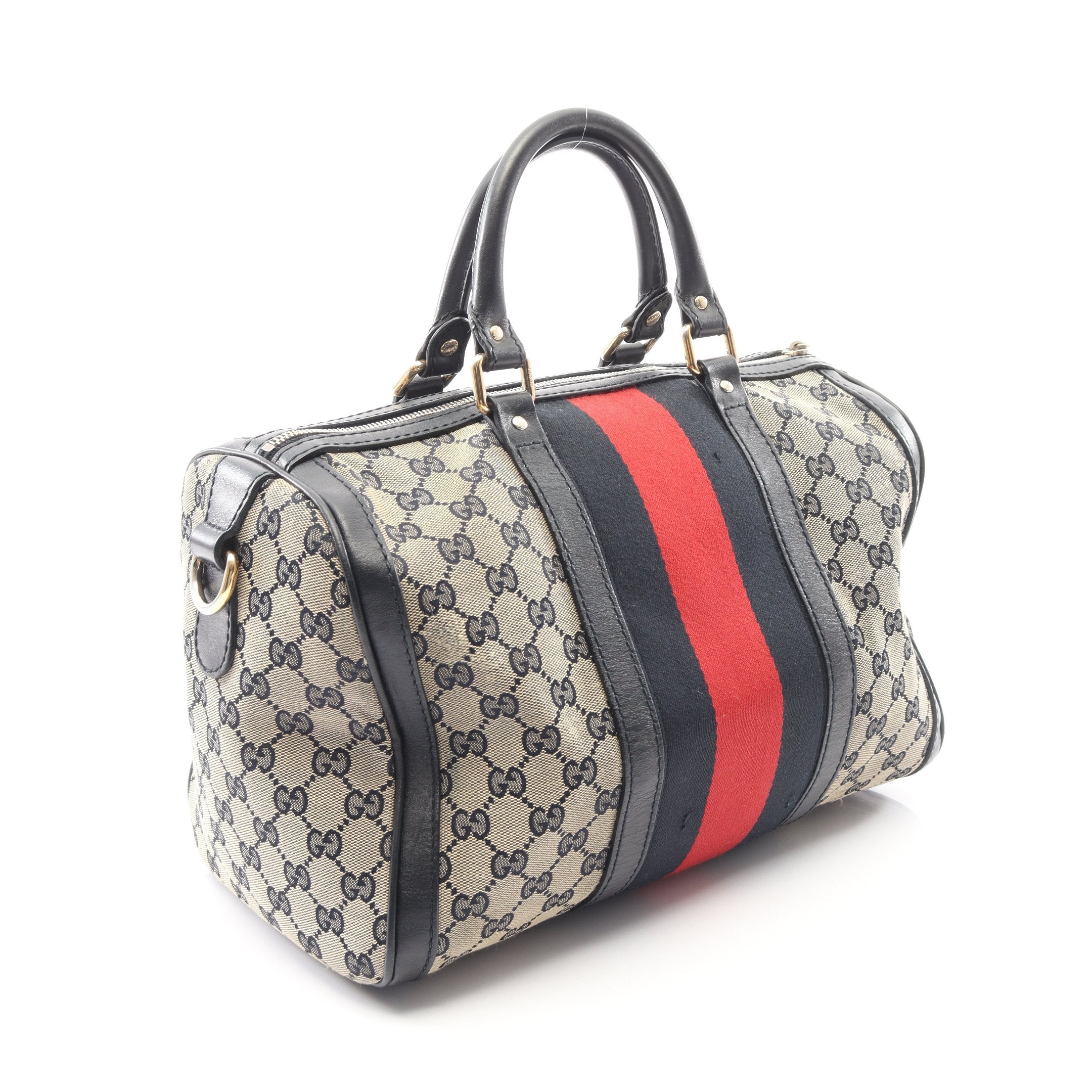 グッチ アビー ハンドバッグ ミニボストン GGキャンバス GUCCI（グッチ