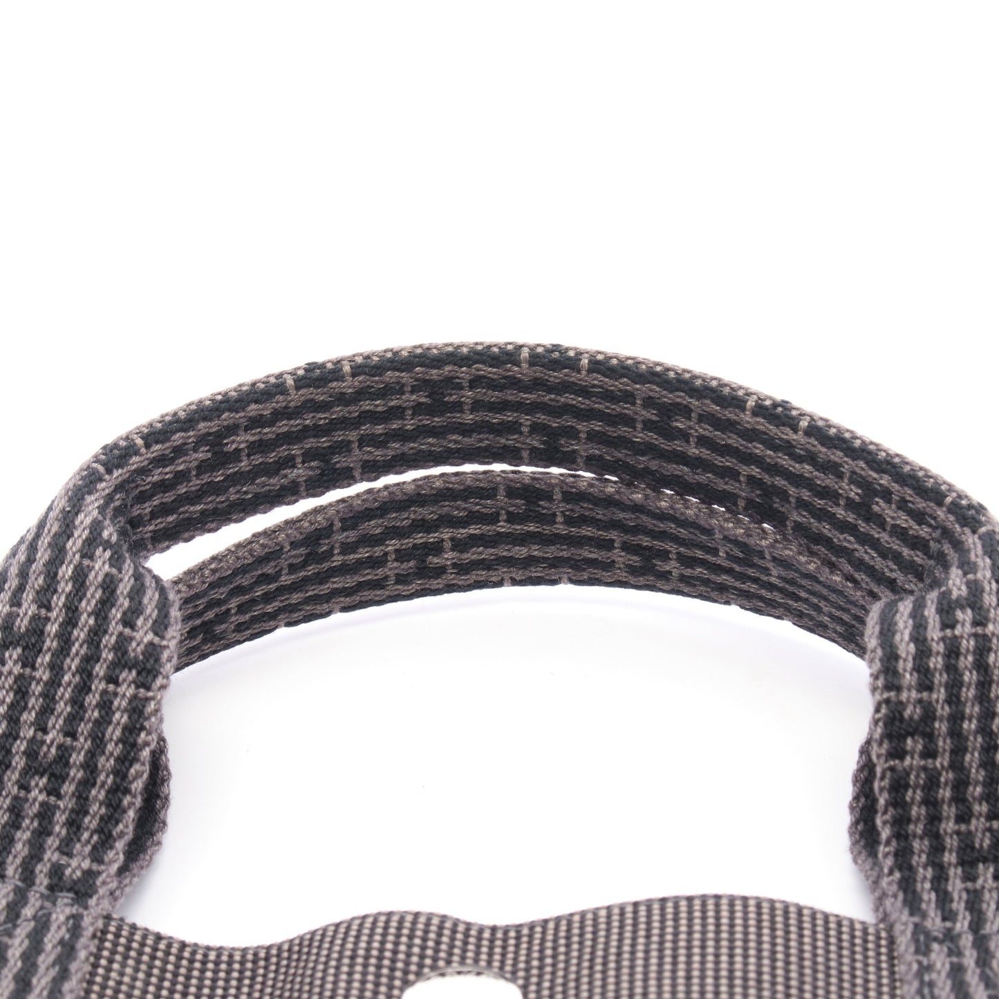 エールラインMM ハンドバッグ トートバッグ キャンバス ダークグレー シルバー金具 エルメス バッグ HERMES