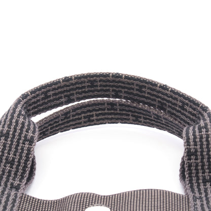 エールラインMM ハンドバッグ トートバッグ キャンバス ダークグレー シルバー金具 エルメス バッグ HERMES