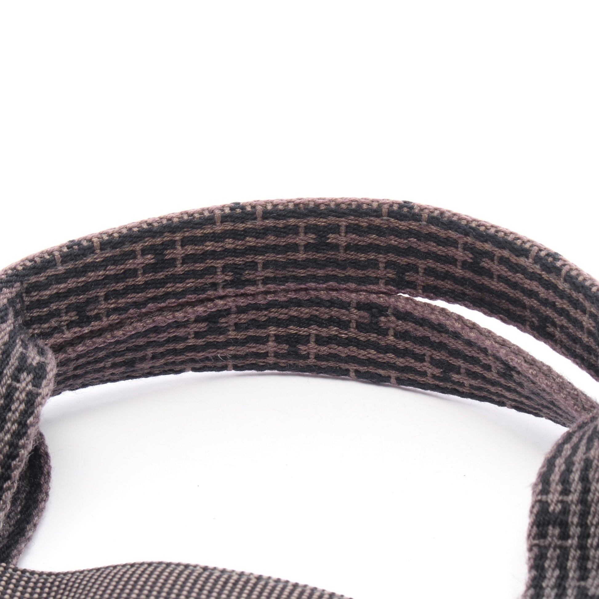 エールラインMM ハンドバッグ トートバッグ キャンバス ダークグレー シルバー金具 エルメス バッグ HERMES