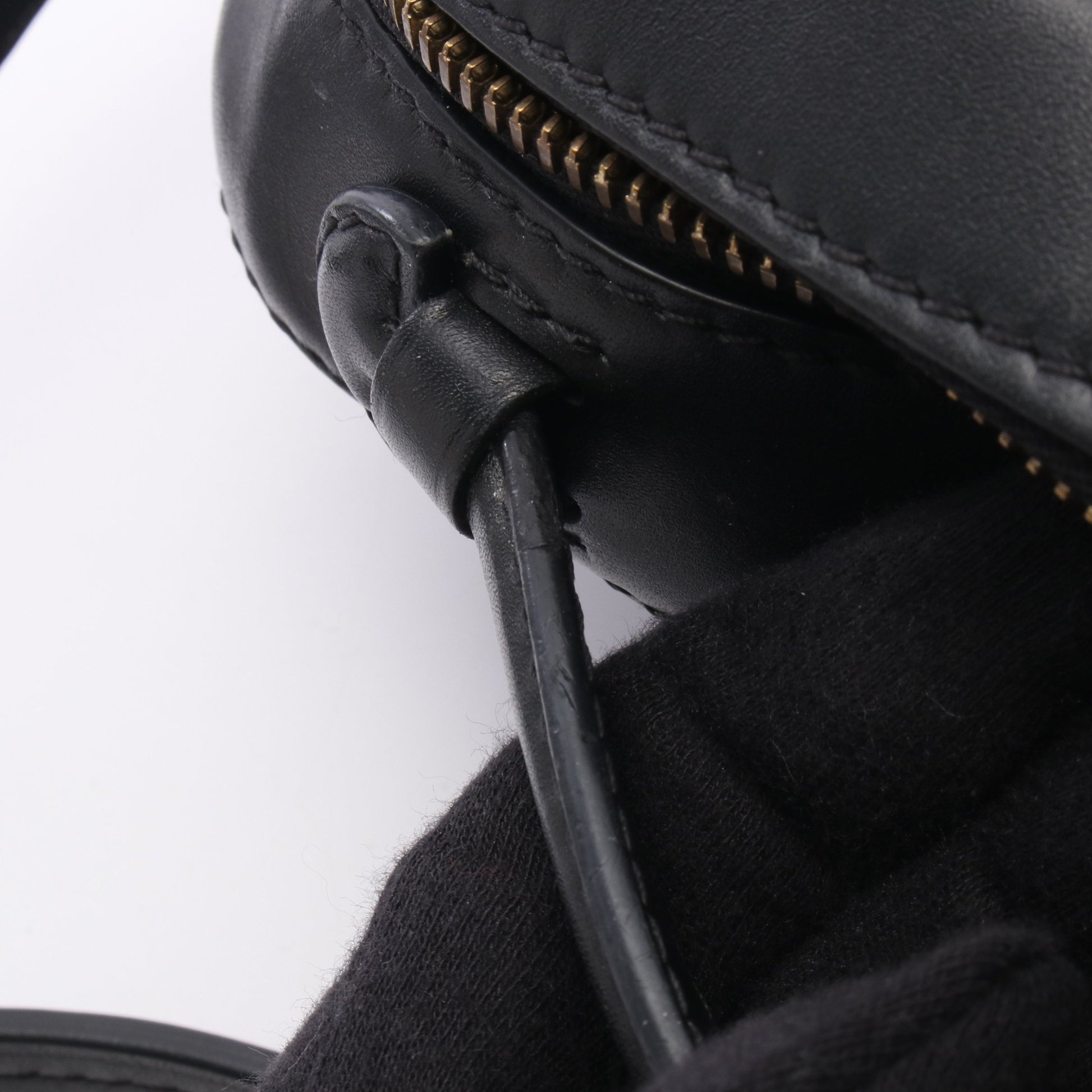 サントンジュ モノグラム ノワール ショルダーバッグ PVC レザー ブラウン ブラック ルイヴィトン バッグ LOUIS VUITTON