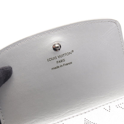 ポルトフォイユ イリス コンパクト マヒナ 二つ折り財布 レザー シルバー 日本限定 ルイヴィトン 財布・小物 LOUIS VUITTON
