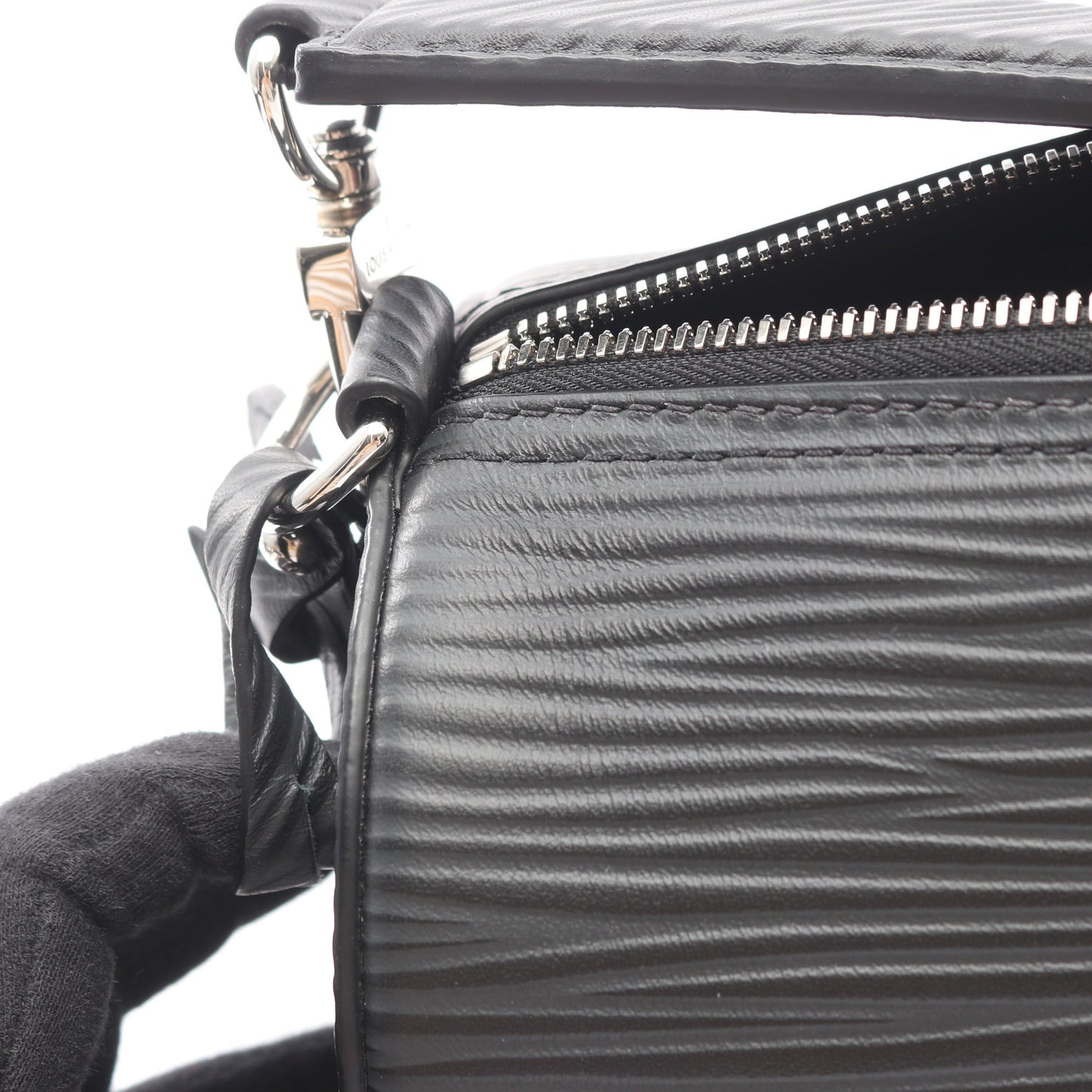 ソフト ポロションPM エピXL ノワール 2WAY ハンドバッグ レザー ブラック ルイヴィトン バッグ LOUIS VUITTON