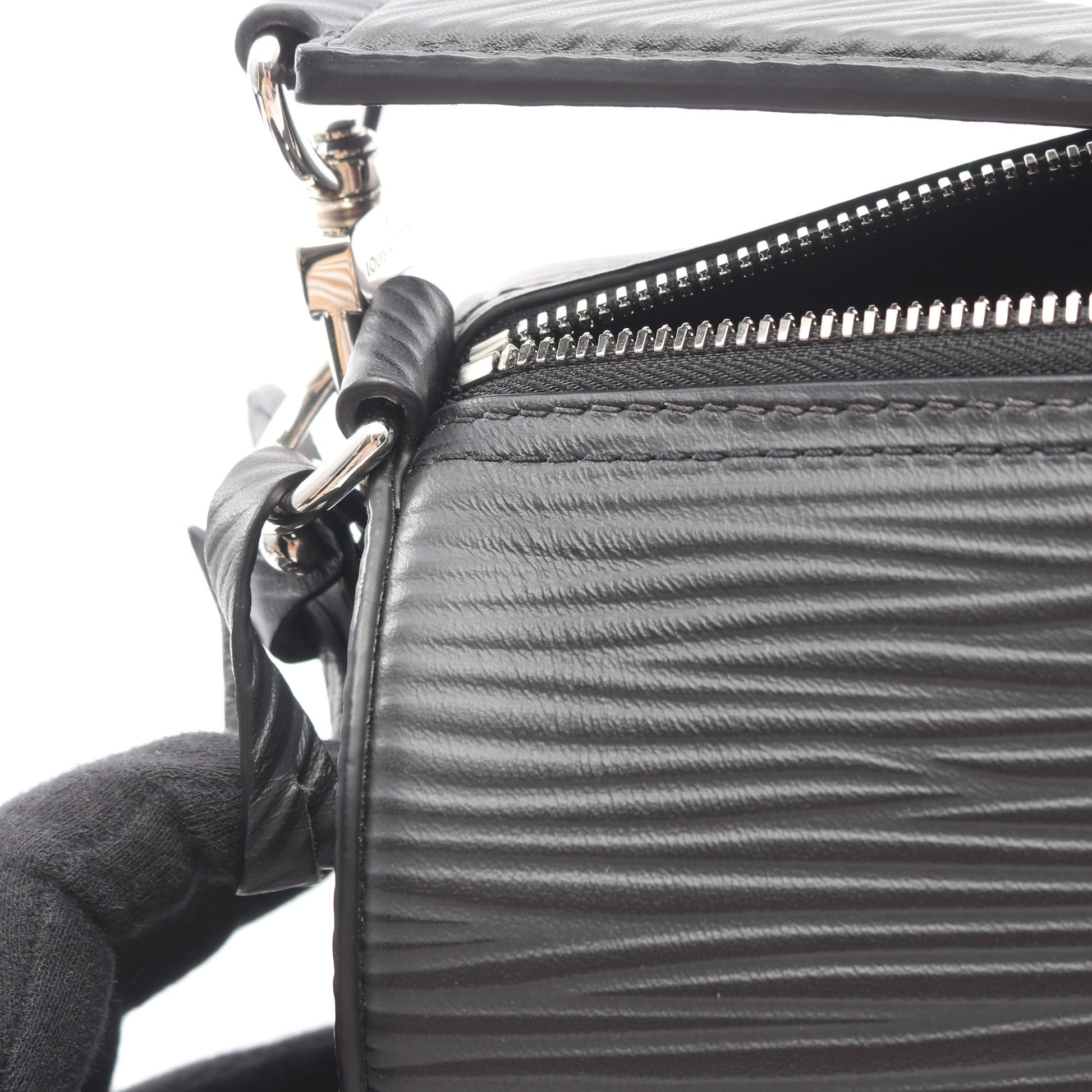ソフト ポロションPM エピXL ノワール 2WAY ハンドバッグ レザー ブラック ルイヴィトン バッグ LOUIS VUITTON