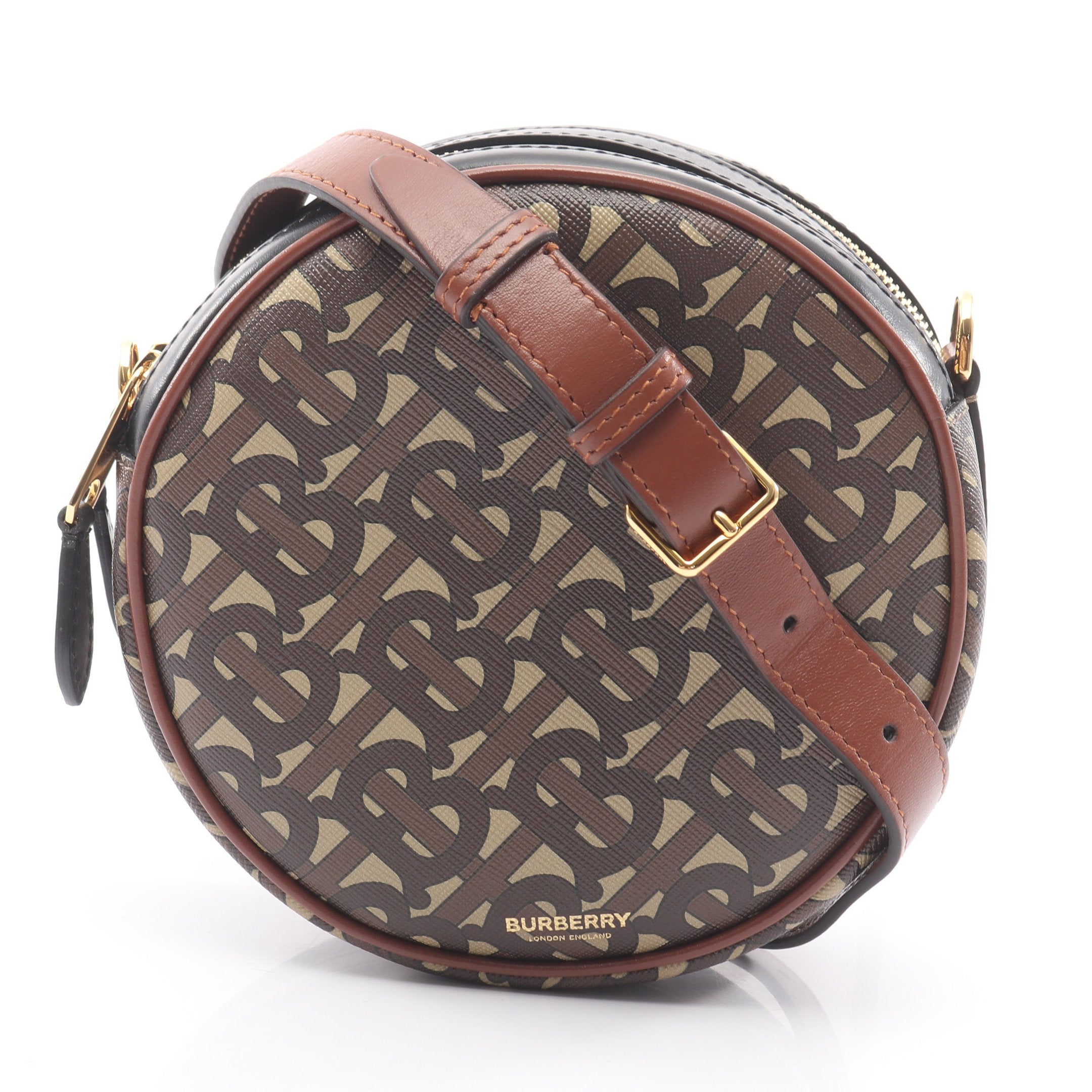 中古・古着通販BURBERRY (バーバリー) レザーショルダーバッグ