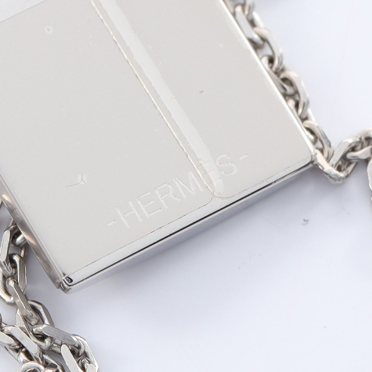 オーケリー ネックレス ヴォースイフト シルバー ブラック Z刻印 エルメス アクセサリー HERMES