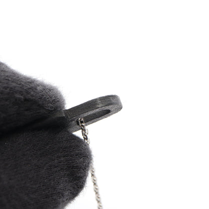 オーケリー ネックレス ヴォースイフト シルバー ブラック Z刻印 エルメス アクセサリー HERMES