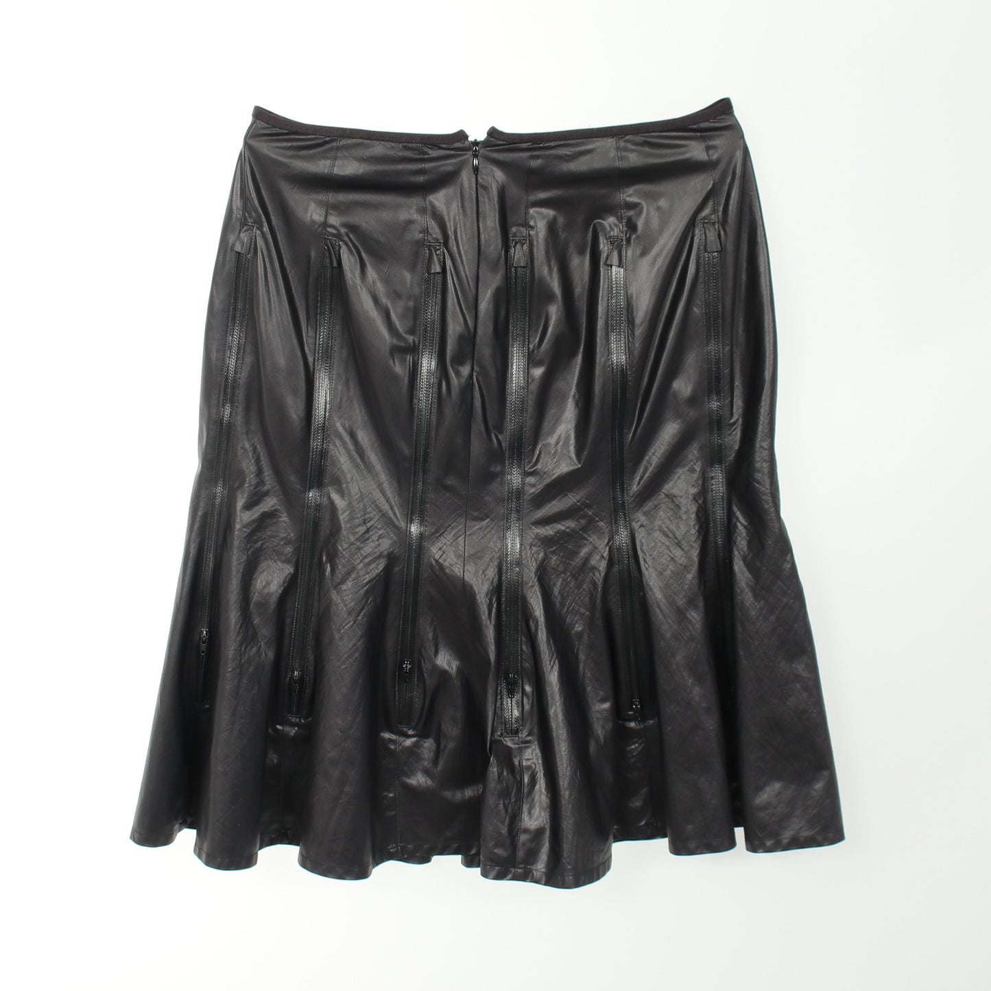 ジップフレア スカート ブラック ジュンヤワタナベコムデギャルソン ボトムス JUNYA WATANABE COMME des GARCONS