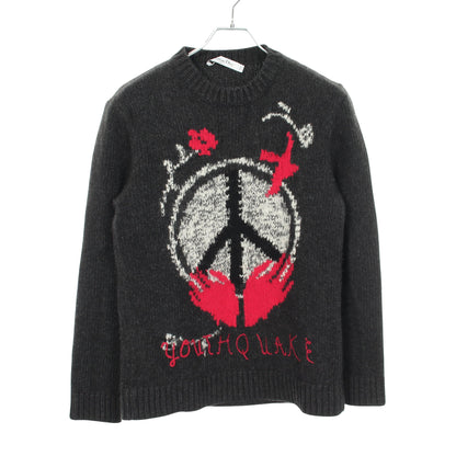 Youthquake ニット カシミヤ ダークグレー マルチカラー クリスチャンディオール トップス Christian Dior