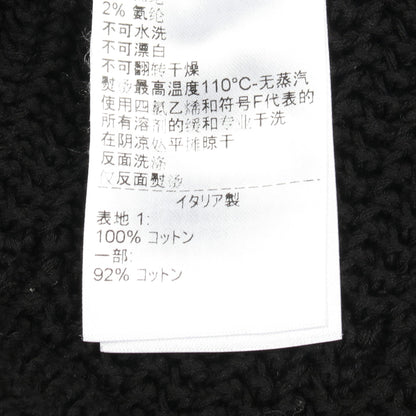 ニット コットン ブラック ボッテガヴェネタ トップス BOTTEGA VENETA