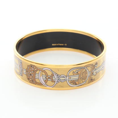 エマイユGM バングル GP 七宝 ゴールド マルチカラー エルメス アクセサリー HERMES