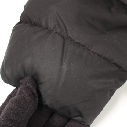 FLAMMETTE フラメッテ フード付き ダウンコート ナイロン ブラック モンクレール アウター MONCLER