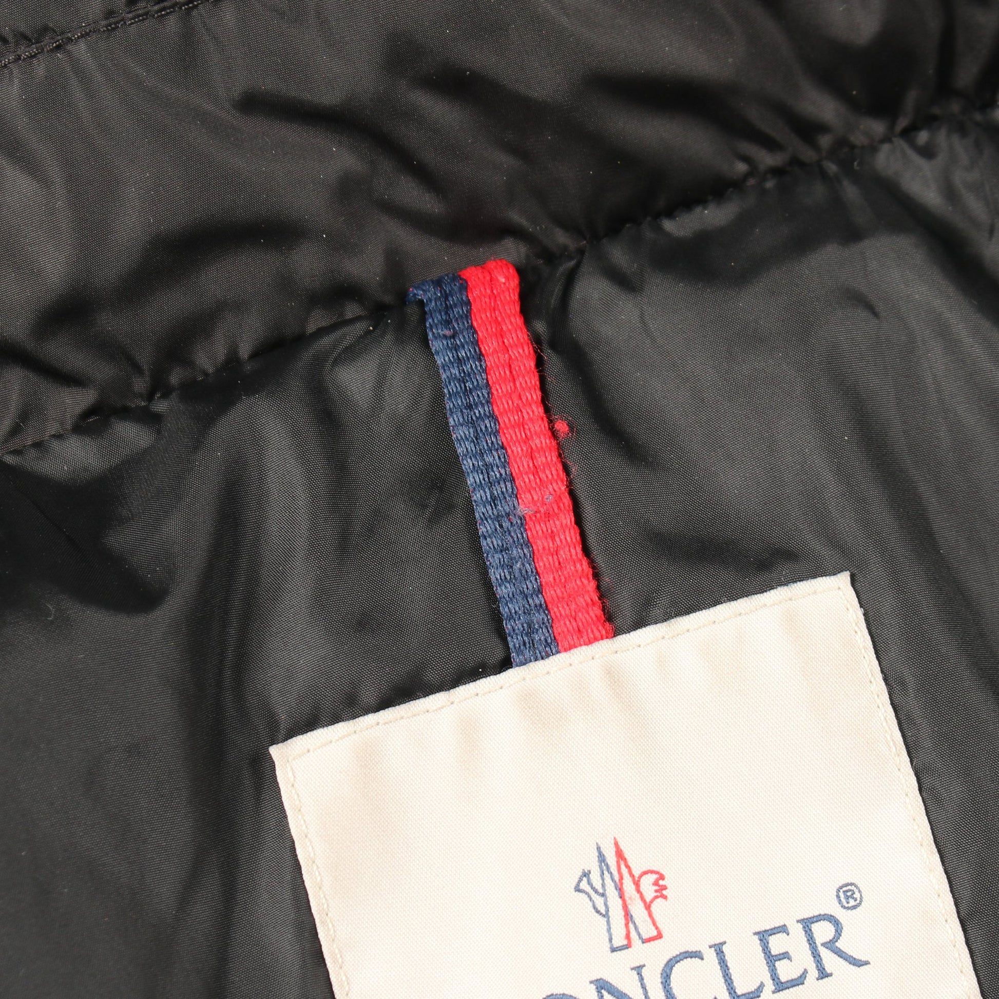 FLAMMETTE フラメッテ フード付き ダウンコート ナイロン ブラック モンクレール アウター MONCLER