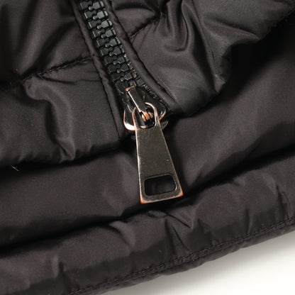 FLAMMETTE フラメッテ フード付き ダウンコート ナイロン ブラック モンクレール アウター MONCLER