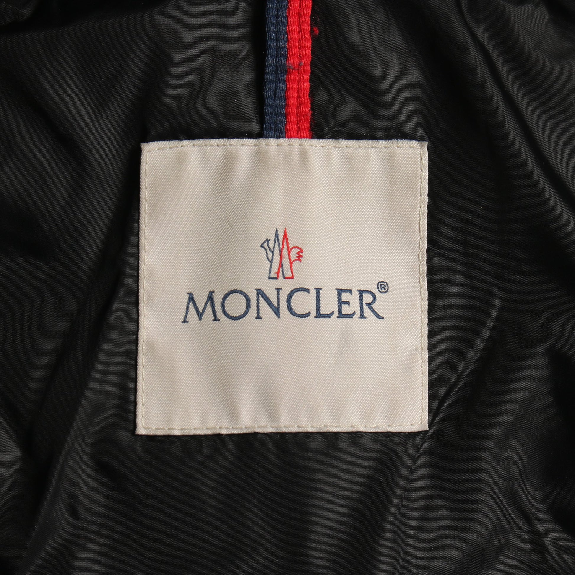 FLAMMETTE フラメッテ フード付き ダウンコート ナイロン ブラック モンクレール アウター MONCLER