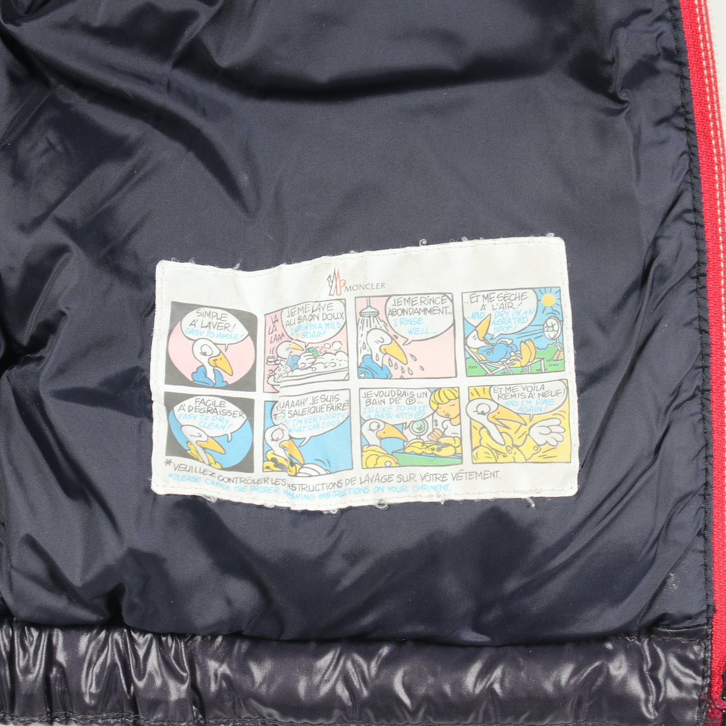 NEW AUBERT キッズ フード付き ダウンジャケット ナイロン ネイビー モンクレール アウター MONCLER