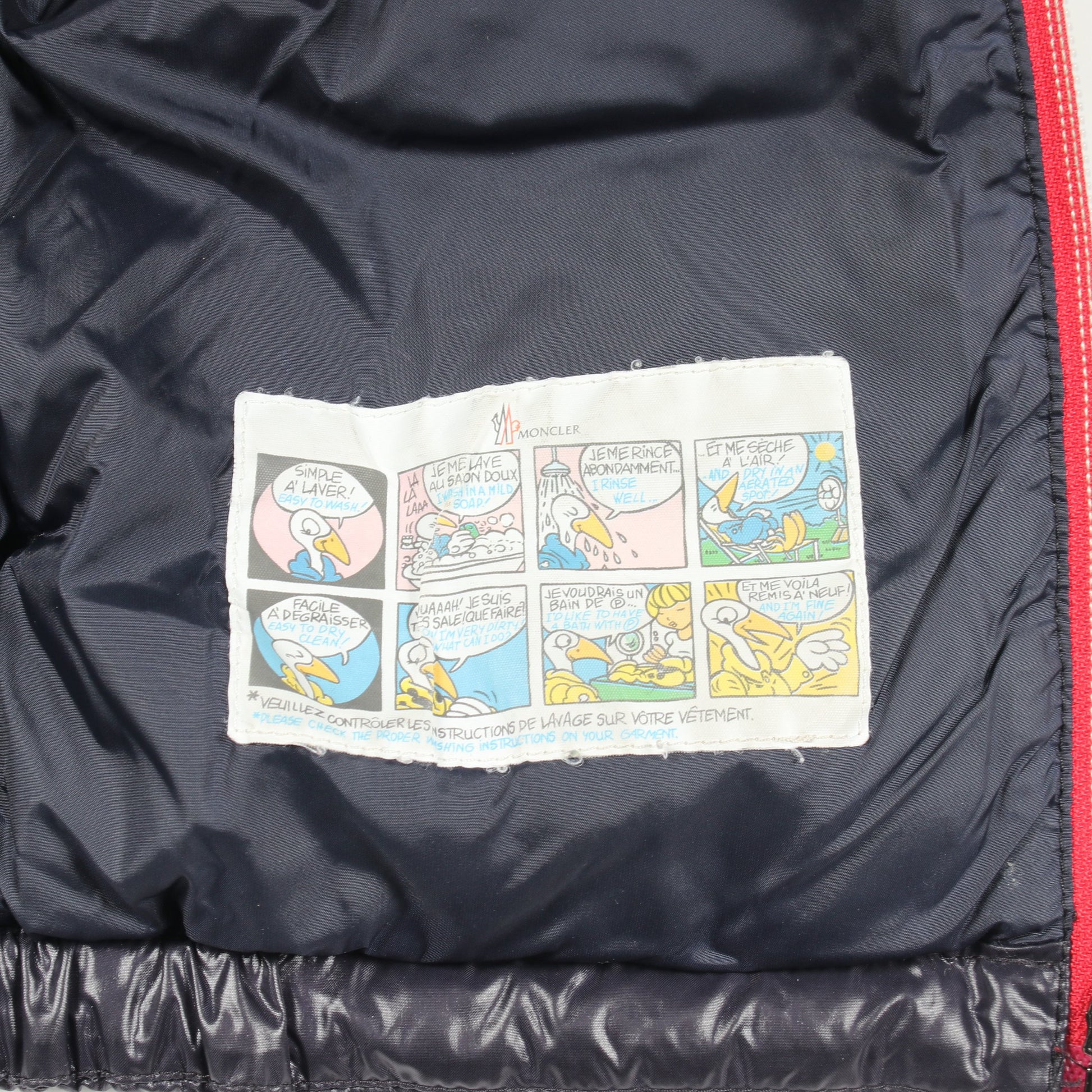 NEW AUBERT キッズ フード付き ダウンジャケット ナイロン ネイビー モンクレール アウター MONCLER