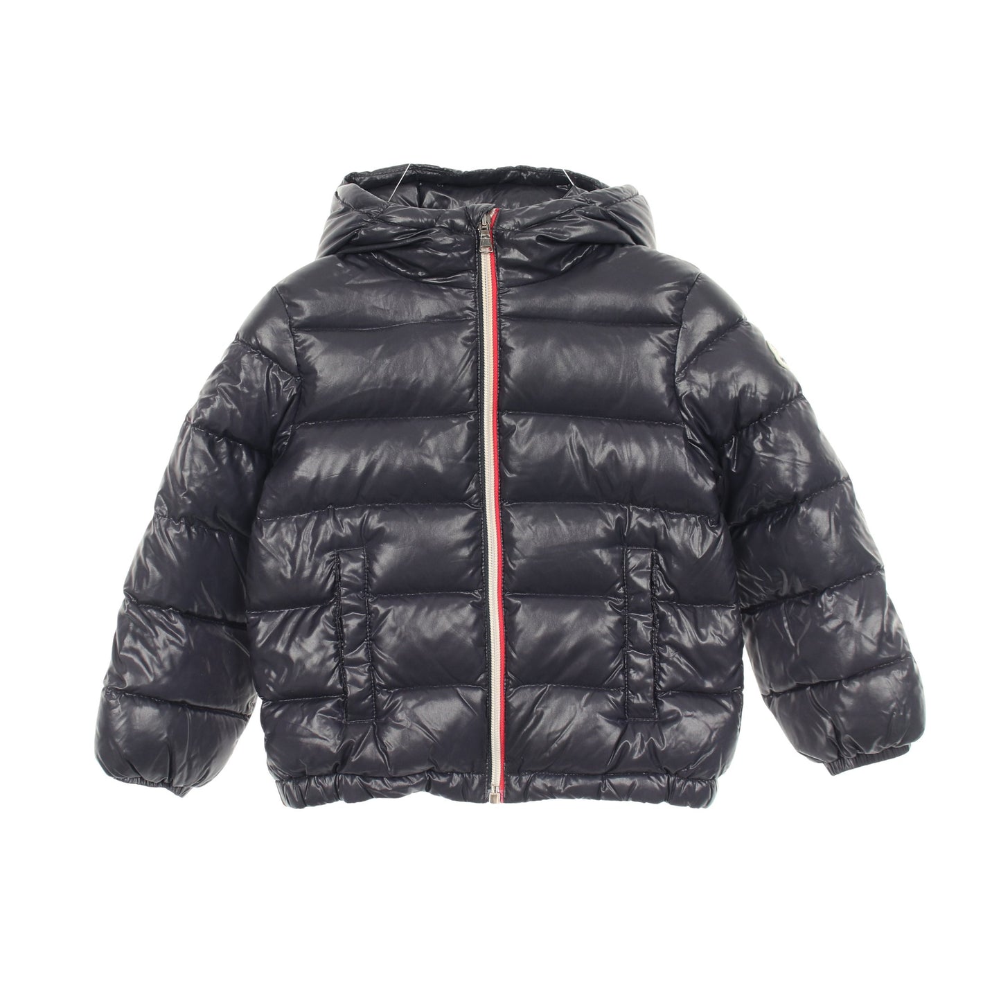NEW AUBERT キッズ フード付き ダウンジャケット ナイロン ネイビー モンクレール アウター MONCLER