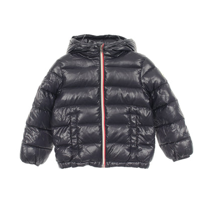 NEW AUBERT キッズ フード付き ダウンジャケット ナイロン ネイビー モンクレール アウター MONCLER