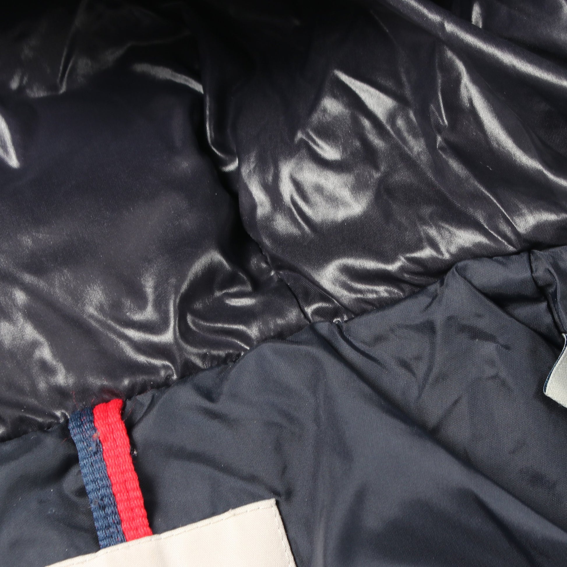 NEW AUBERT キッズ フード付き ダウンジャケット ナイロン ネイビー モンクレール アウター MONCLER