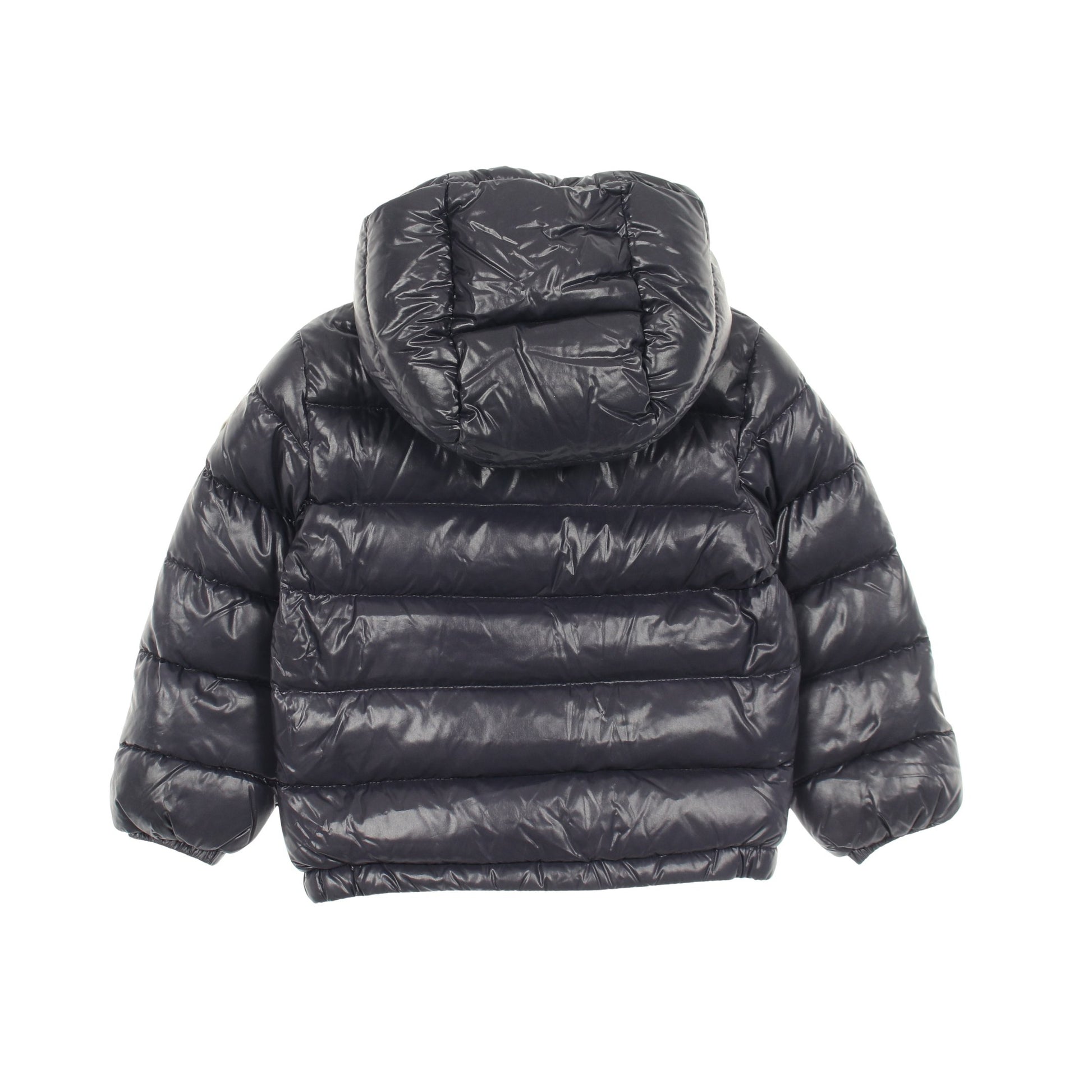 NEW AUBERT キッズ フード付き ダウンジャケット ナイロン ネイビー モンクレール アウター MONCLER