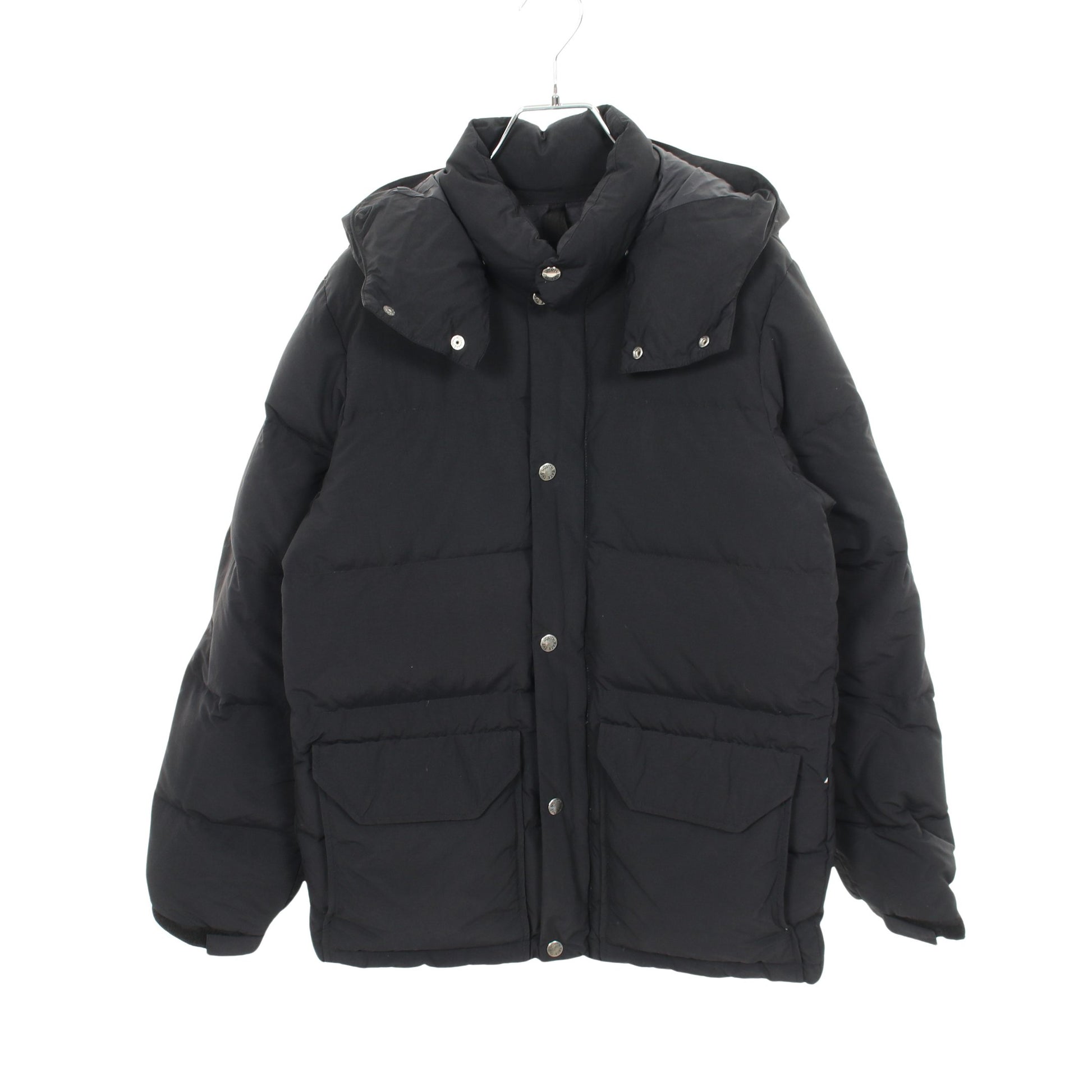 キャンプシェラショート ダウンジャケット ナイロン ブラック ザノースフェイス アウター THE NORTH FACE