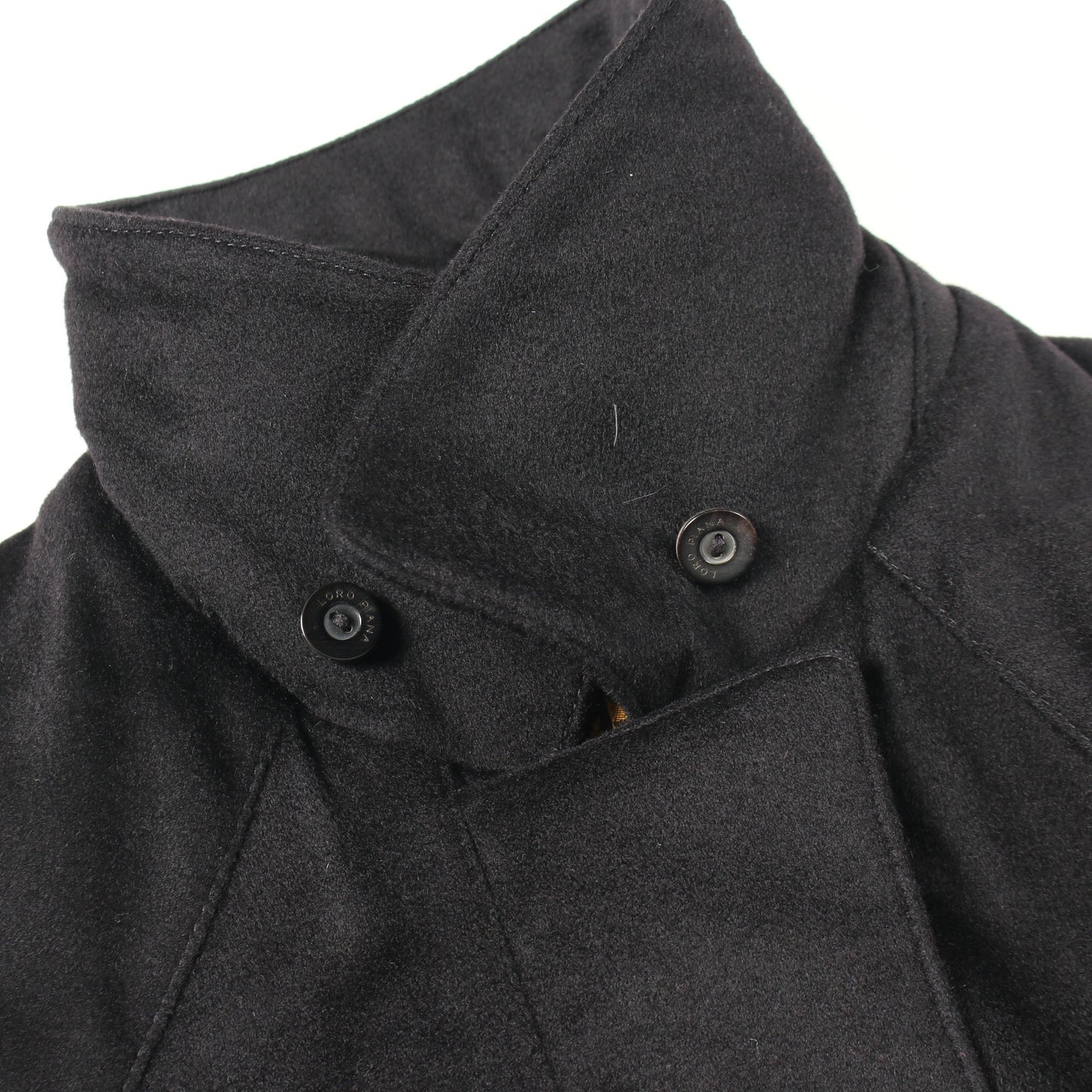 ジャケット コート カシミヤ ブラック ロロピアーナ アウター Loro Piana