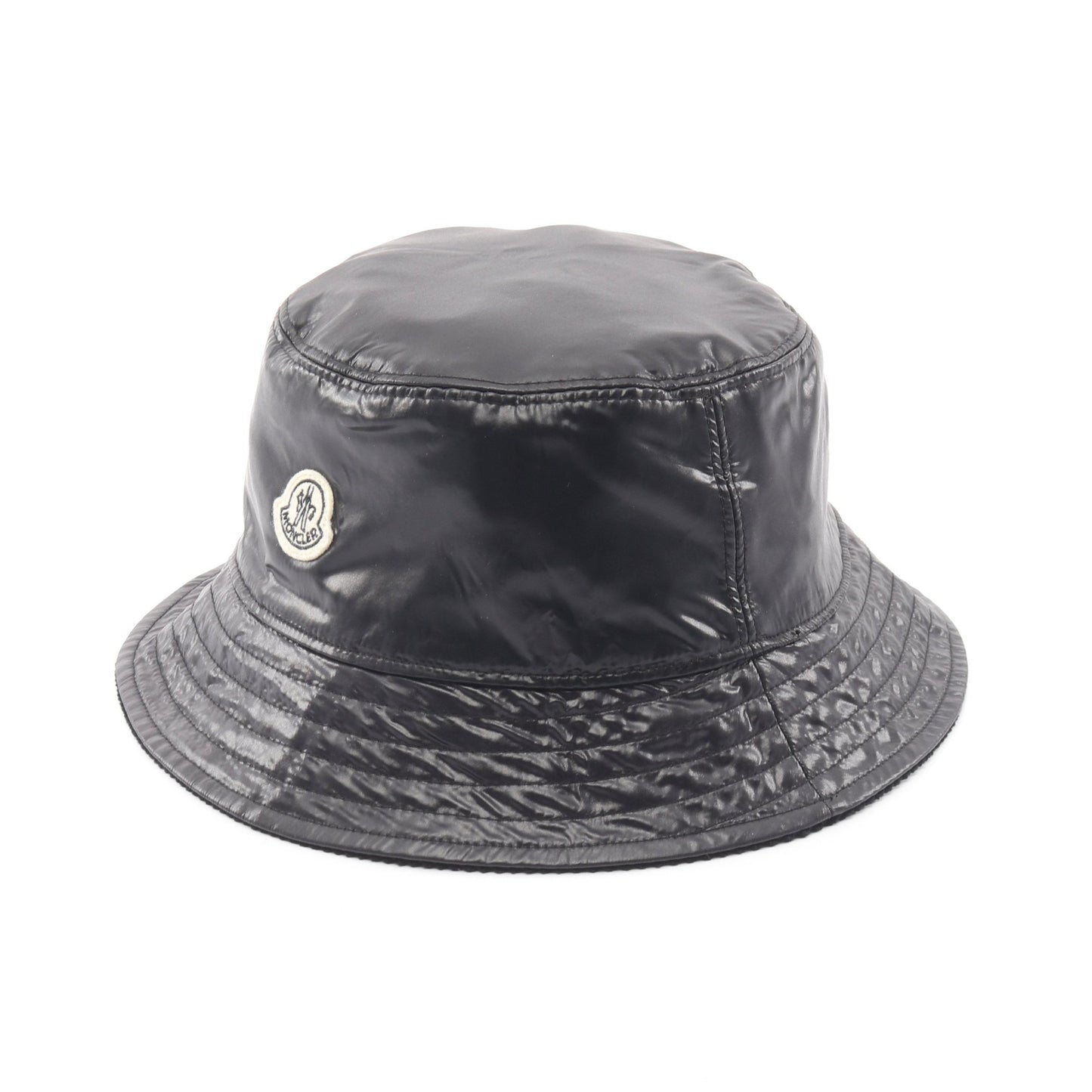 GENIUS 7 FRAGMENT HIROSHI FUJIWARA リバーシブル バケットハット 帽子 コーデュロイ ナイロン ブラック モンクレール 財布・小物 MONCLER