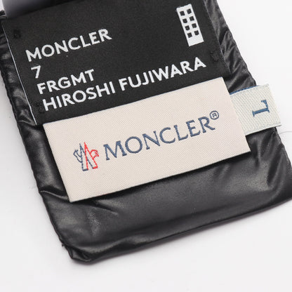 GENIUS 7 FRAGMENT HIROSHI FUJIWARA リバーシブル バケットハット 帽子 コーデュロイ ナイロン ブラック モンクレール 財布・小物 MONCLER