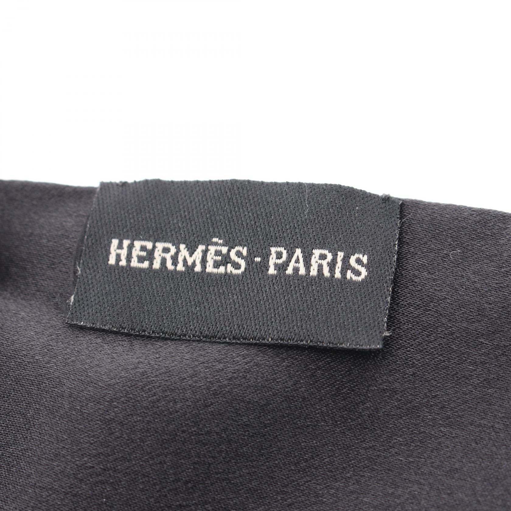ストール シルク パープル マルチカラー エルメス 財布・小物 HERMES