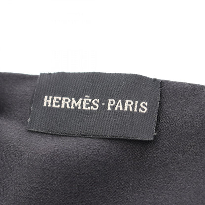 ストール シルク パープル マルチカラー エルメス 財布・小物 HERMES
