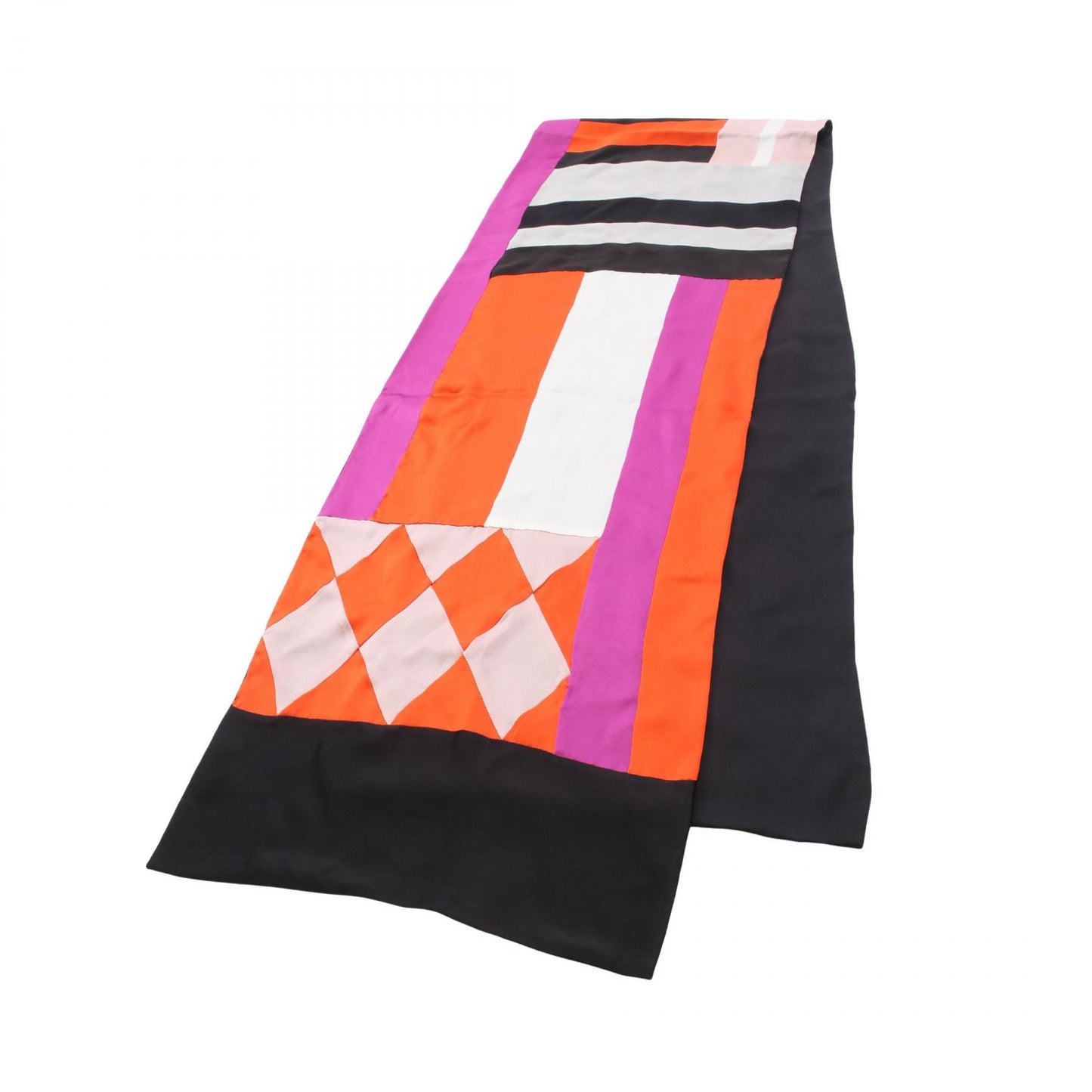 ストール シルク パープル マルチカラー エルメス 財布・小物 HERMES