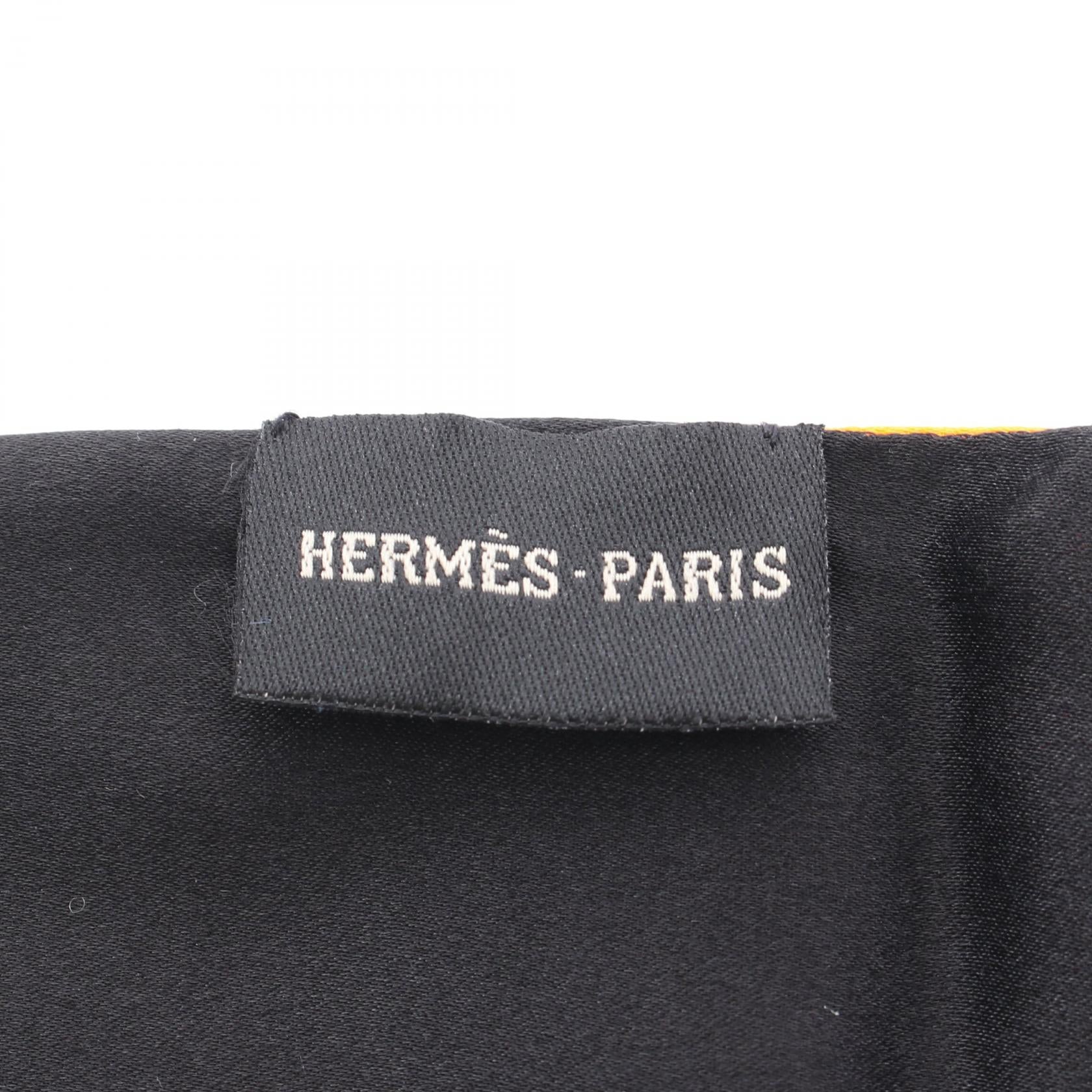 ストール シルク レッド マルチカラー エルメス 財布・小物 HERMES