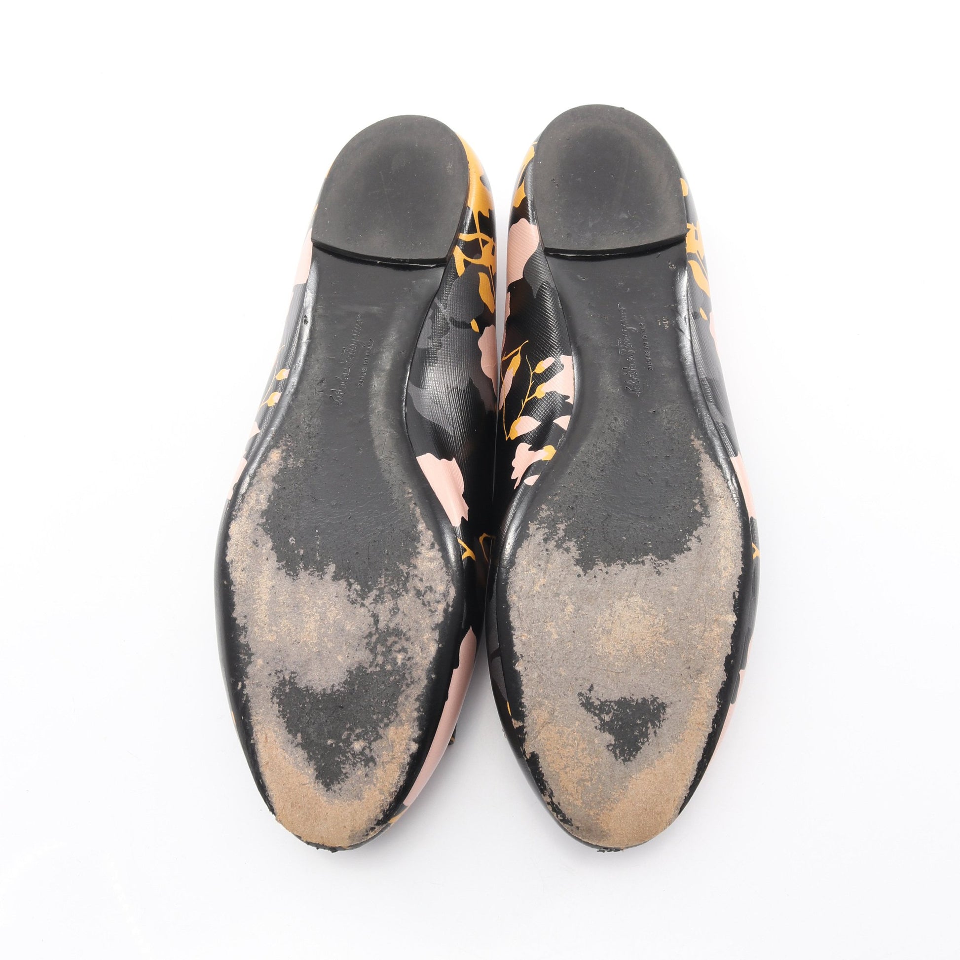 ヴァラリボン パンプス レザー ブラック ピンク オレンジ サルヴァトーレフェラガモ シューズ Salvatore Ferragamo