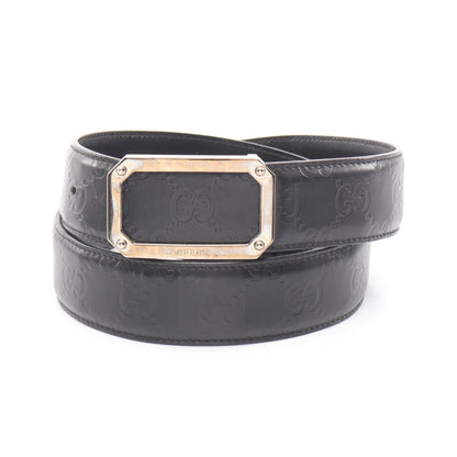 グッチシマ ベルト レザー ブラック グッチ 財布・小物 GUCCI