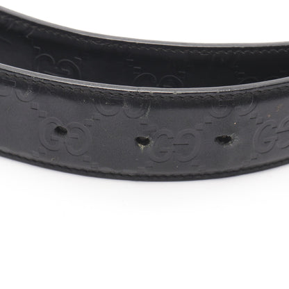 グッチシマ ベルト レザー ブラック グッチ 財布・小物 GUCCI