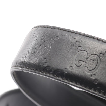 グッチシマ ベルト レザー ブラック グッチ 財布・小物 GUCCI