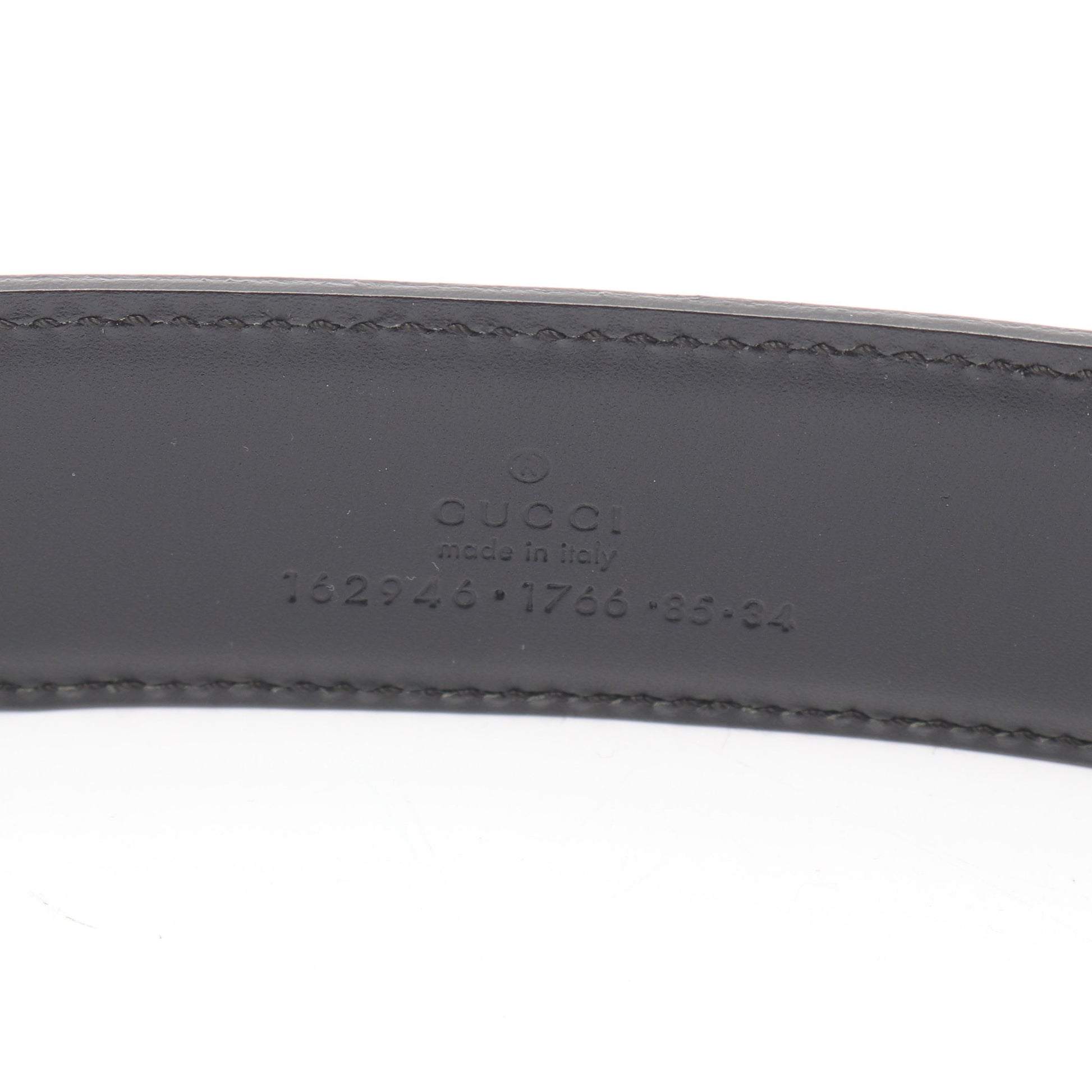 グッチシマ ベルト レザー ブラック グッチ 財布・小物 GUCCI