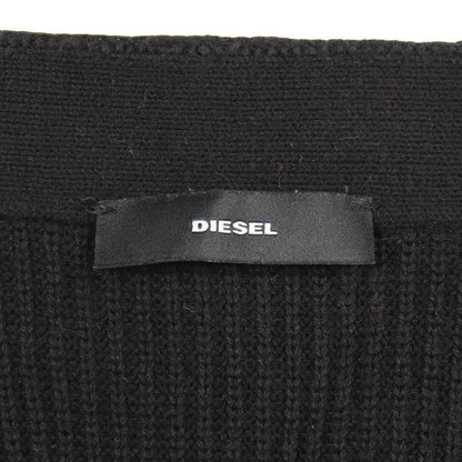 カーディガン コットン ブラック ディーゼル トップス DIESEL