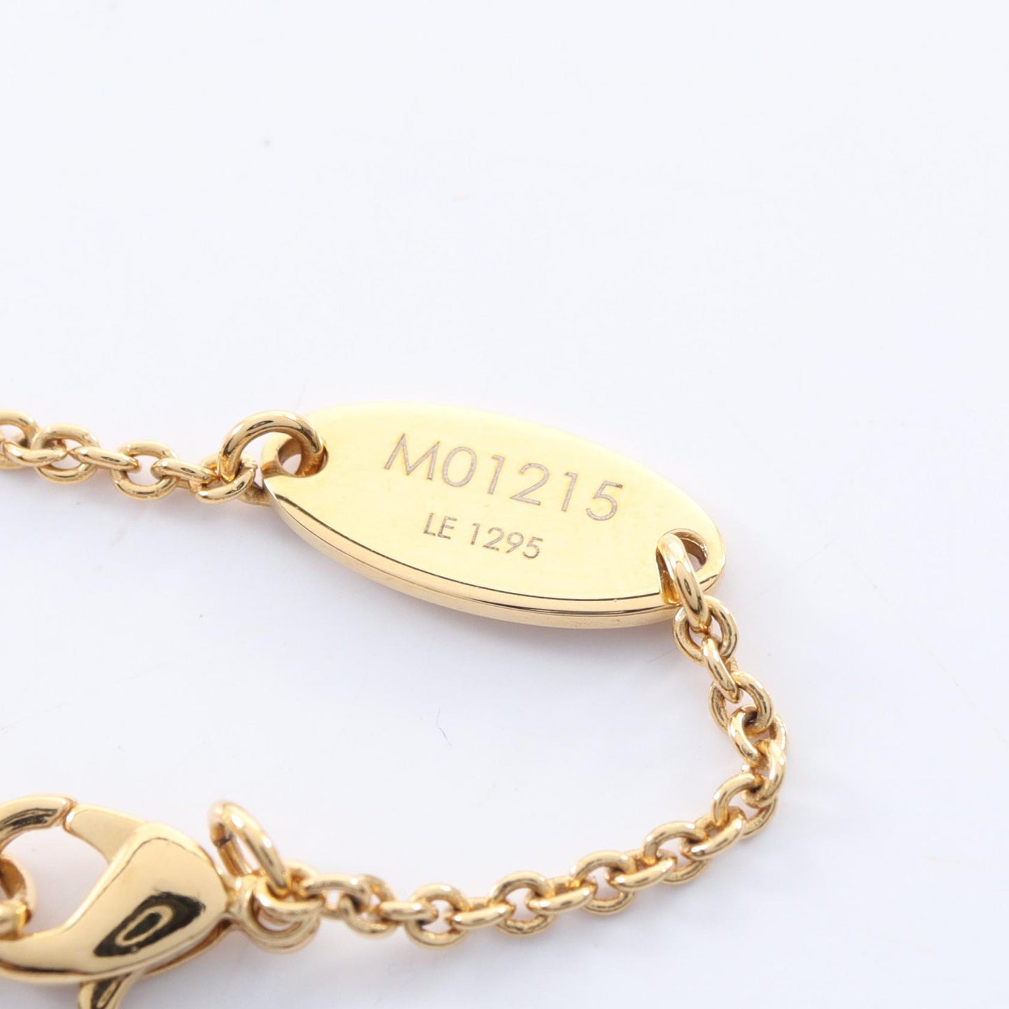 LVアイコニック ネックレス GP エナメル ゴールド ライトピンク ルイヴィトン アクセサリー LOUIS VUITTON