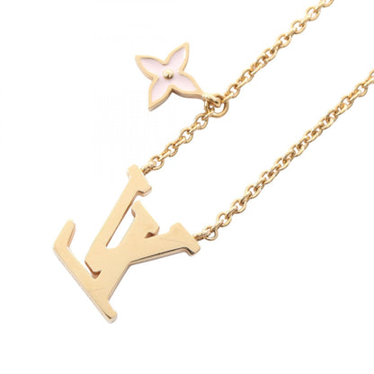 LVアイコニック ネックレス GP エナメル ゴールド ライトピンク ルイヴィトン アクセサリー LOUIS VUITTON