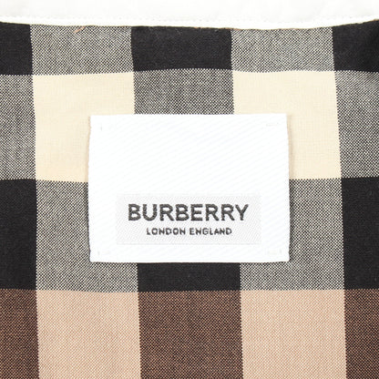 チェック ボタンダウン 長袖 シャツ コットン ブラウン マルチカラー バーバリー トップス BURBERRY