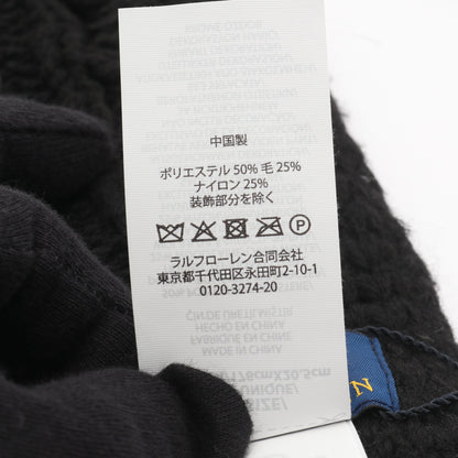 ポロベア マフラー ウール ブラック ポロラルフローレン 財布・小物 Polo Ralph Lauren